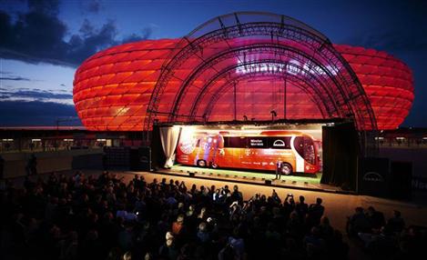 Bayern de Munique recebe ônibus da MAN