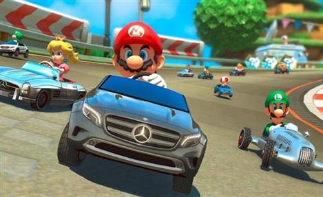 Mercedes-Benz está no novo Mario Kart 8