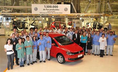 Volks no Paraná supera os 1,5 milhão de Fox produzidos