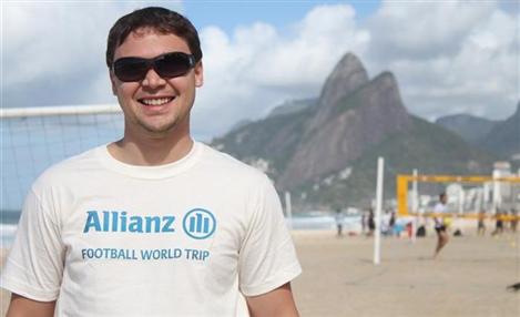 Brasileiro vence concurso da Allianz