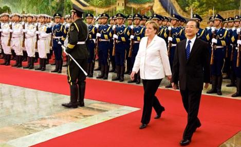 Acordos aproximam Alemanha e China