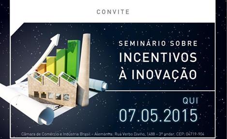 AHK: seminário sobre incentivos à inovação
