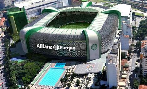 Allianz Parque é o nome do estádio do Palmeiras