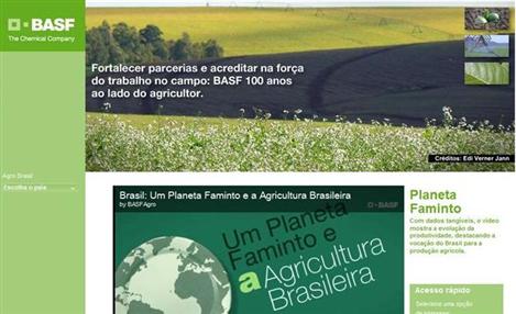 BASF lança novo site para o mercado agrícola