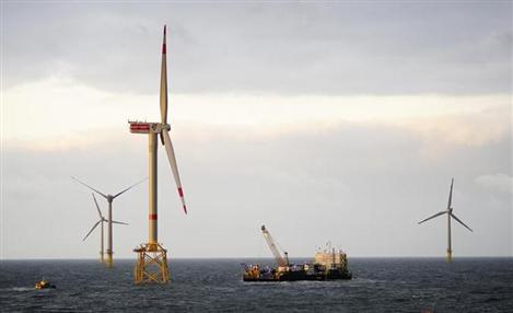 Alemanha inaugura parque eólico em alto mar