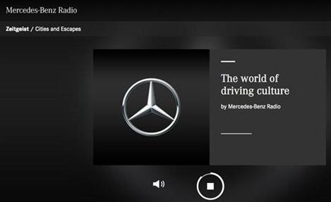 Mercedes-Benz lança estação de rádio customizada