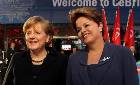 Merkel e Dilma estão na lista das mais poderosas