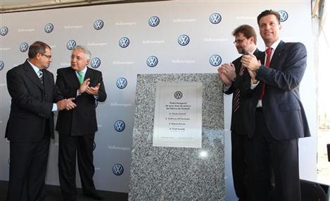 Volkswagen amplia fábrica de Taubaté