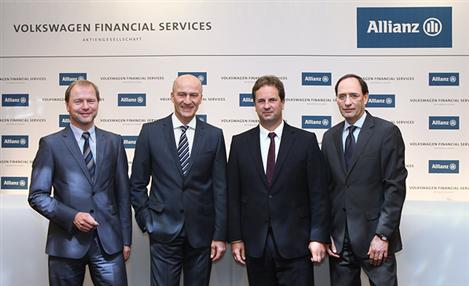 Volks e Allianz farão joint venture em seguro auto