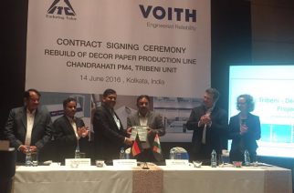 Voith fornece máquina de papel decorativo para Índia