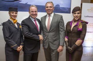 Lufthansa estende cooperação com Etihad Aviation Group