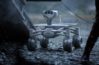 In its film debut, the Audi lunar quattro is an integral part of the Covenant mission and is deployed to help navigate and assess the challenging, unknown terrain of a remote planet.