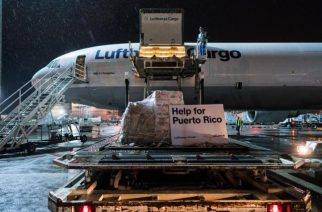 Lufthansa envia suprimentos para Porto Rico