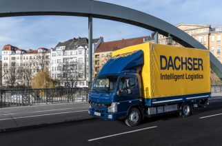 DACHSER utiliza a última geração de caminhões elétricos