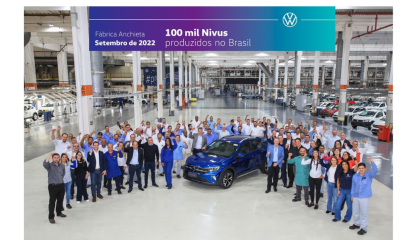 VW Nivus atinge 100 mil unidades produzidas