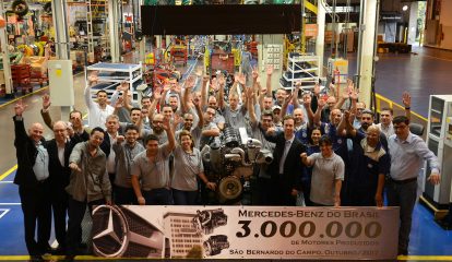 Mercedes-Benz produz 3 milhões de motores no Brasil