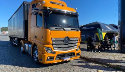 Mercedes-Benz oferece test-drive do Novo Actros na rota da soja em Rondonópolis