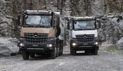 Mercedes-Benz Arocs 8×4 é eleito o melhor veículo do ano no Prêmio Top Truck TV