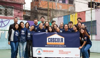 Voluntários realizam reforma em casas na Comunidade de Heliópolis com apoio da marca Cascola