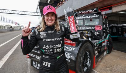 Bia Figueiredo é a primeira mulher campeã da Copa Truck no Brasil