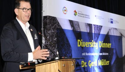 Ministro da Alemanha participa de evento para conhecer projetos de Diversidade