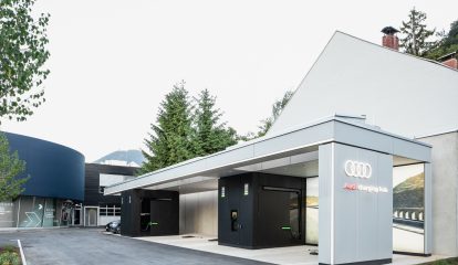 Audi inaugura na Áustria o seu quarto complexo de carregamento ultrarrápido na Europa