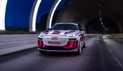 Audi apresenta protótipo do Audi Q6 e-tron com nova tecnologia OLED digital