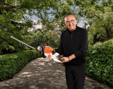 STIHL Anuncia Parceria com Galvão Bueno para a Campanha Show de Jardinagem