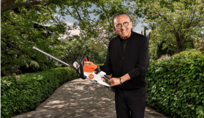 STIHL Anuncia Parceria com Galvão Bueno para a Campanha Show de Jardinagem