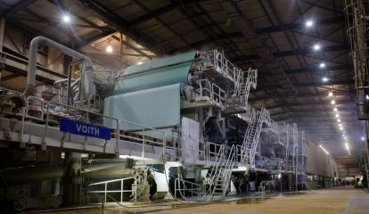 Voith e CMPC comemoram 20 anos de operação de sua máquina MP20 no Chile