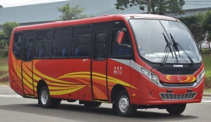 Mercedes-Benz e Caio lançam  micro-ônibus urbano para o Chile