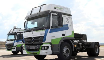 Mercedes-Benz do Brasil é líder em tecnologias de automação para caminhões em ambientes controlados