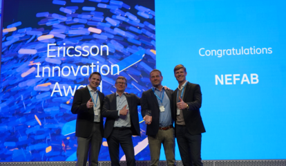 Nefab recebe Prêmio de Fornecedor Inovador da Ericsson