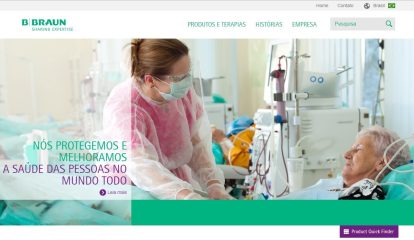 B. Braun lança novo website no Brasil