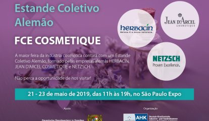 Conheça os co-expositores do Pavilhão Alemão na FCE COSMETIQUE