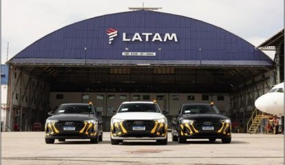 Audi Q8 e-tron atinge quase 50 mil embarques em Congonhas e renova parceria com LATAM em 2025