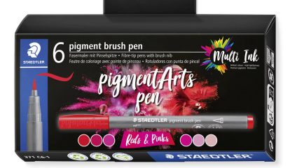 Coleção pigment arts pen, da STAEDTLER, ganha novas cores e kits especiais