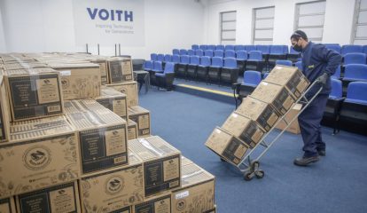 Voith arrecada mais de 6 toneladas de alimentos em nova campanha solidária