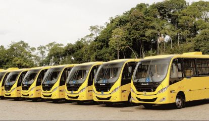 Ônibus Volksbus renovam frota de transporte urbano em Joinville