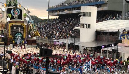 Carnaval 4.0: Parceria com empresas alemãs levou tecnologia para o desfile da Rosas de Ouro