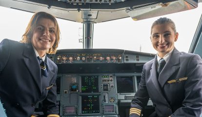 Pilotas da Lufthansa estão decolando