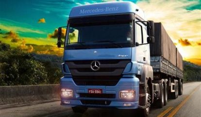 Mercedes-Benz é marca preferida em caminhões