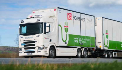 DB Schenker testa caminhões elétricos em entregas de longa distância