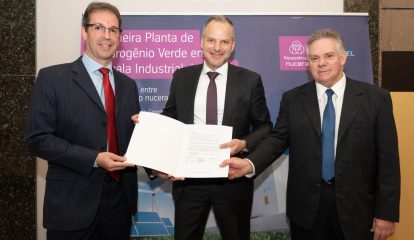 Unigel e thyssenkrupp nucera assinam Memorando de Entendimento para aumentar a capacidade de produção de planta de hidrogênio verde