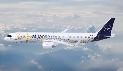 Lufthansa celebra 25 Anos da Help Alliance com Aeronave Especial