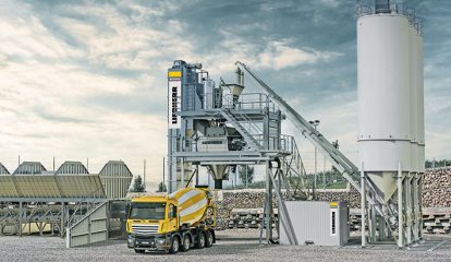 Liebherr apresenta a nova geração de centrais misturadores na Bauma