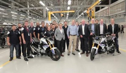 BMW produz motos em nova fábrica de Manaus