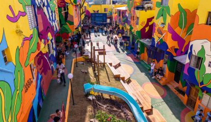 Gerdau mostra melhoras da Favela 3D na Favela do Haiti seguindo metodologia criada por ONG