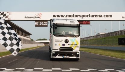 Mercedes-Benz Trucks conquista recorde mundial do Guinness com o caminhão elétrico eActros 600