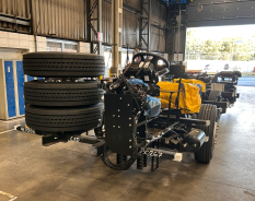 Chassis de ônibus rodoviários Mercedes-Benz O 500 chegam à Tailândia e Taiwan